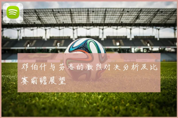邓伯什与芬洛的激烈对决分析及比赛前瞻展望